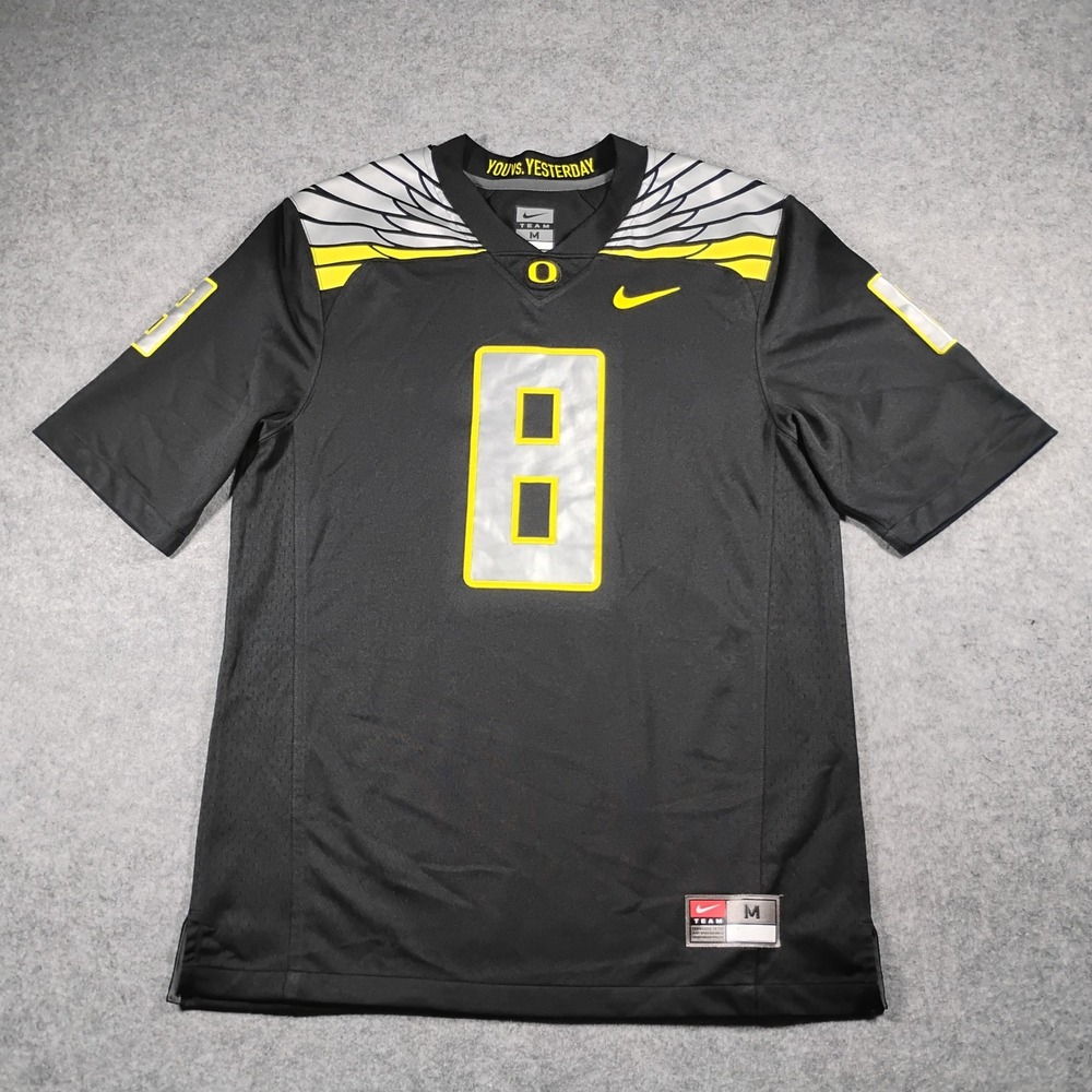Nike Oregon Ducks Football Jersey Medium Black #8 NCAA Fan
